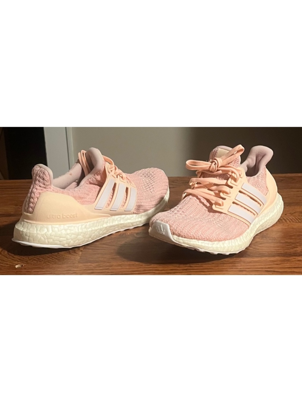 Adidas Ultra Boost Pink Running Shoes Size 6.5